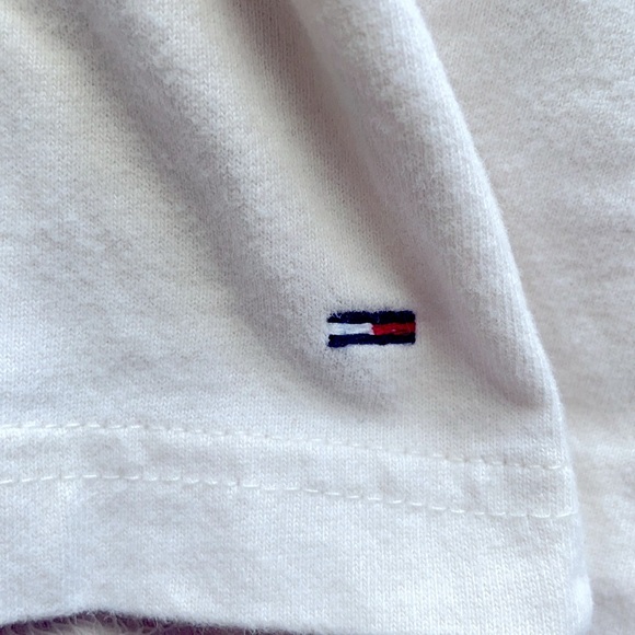 Tommy Hilfiger Vintage Bell Sleeve Shirt with Tassel Detail - Picture 7 of 8